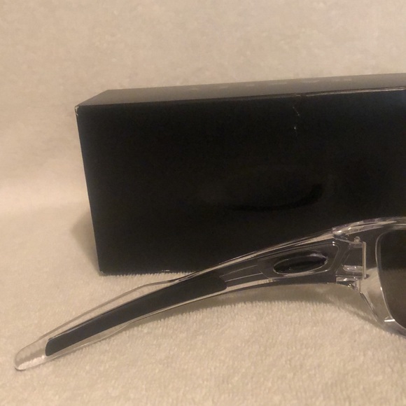 Oakley New Turbin Rotor Clear Black Sunglasses. New Special Edition. - Picture 8 of 12